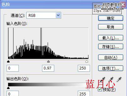 PS调色教程:把绿色花朵调成紫色