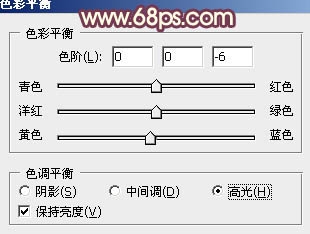 Ps给冬季美女图片加上淡紫色蜜糖色