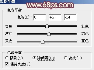 Ps给冬季美女图片加上淡紫色蜜糖色