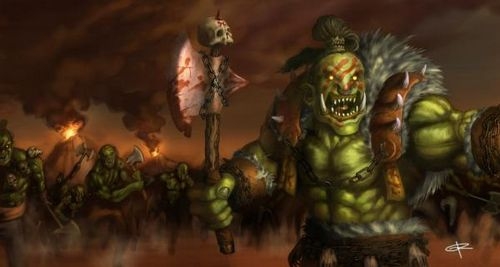 魔兽世界兽人战士CG作品欣赏