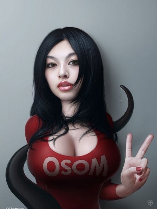 来自Serge Birault的女性火辣插画欣赏