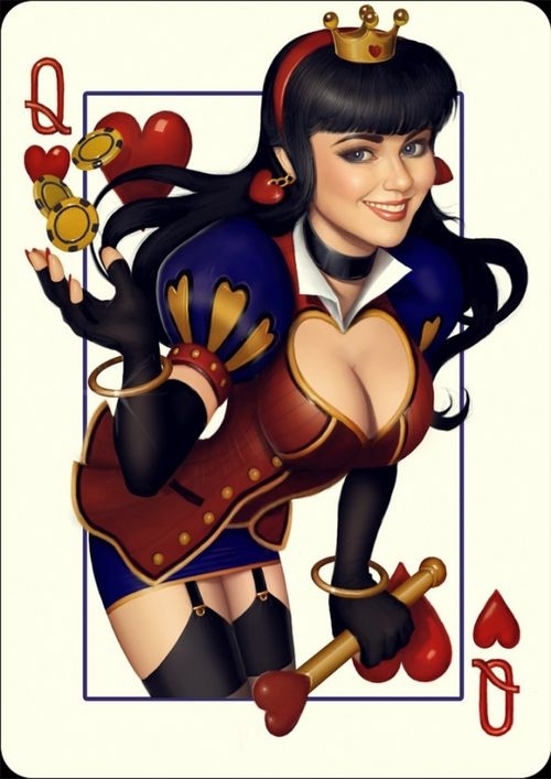 来自Serge Birault的女性火辣插画欣赏