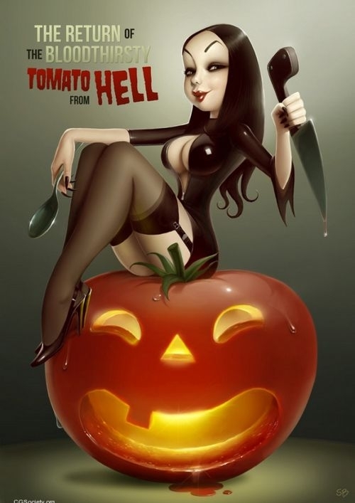 来自Serge Birault的女性火辣插画欣赏