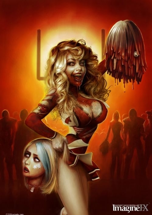 来自Serge Birault的女性火辣插画欣赏