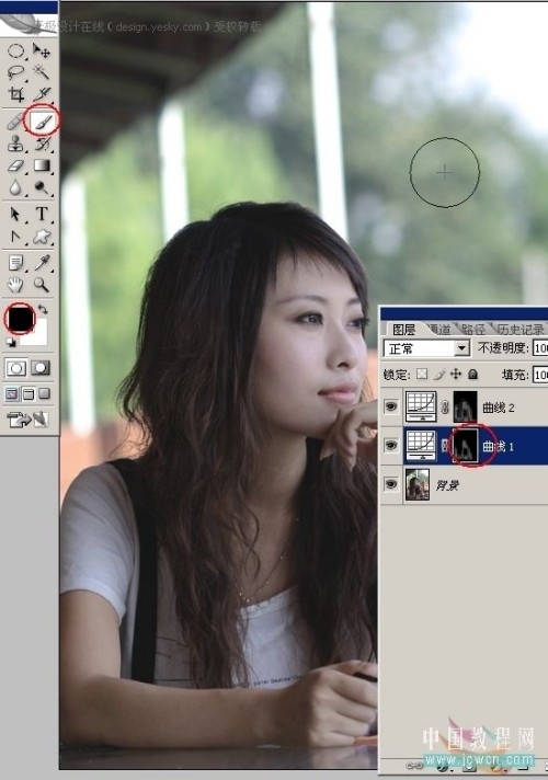 用Photoshop计算命令优化美女照片皮肤