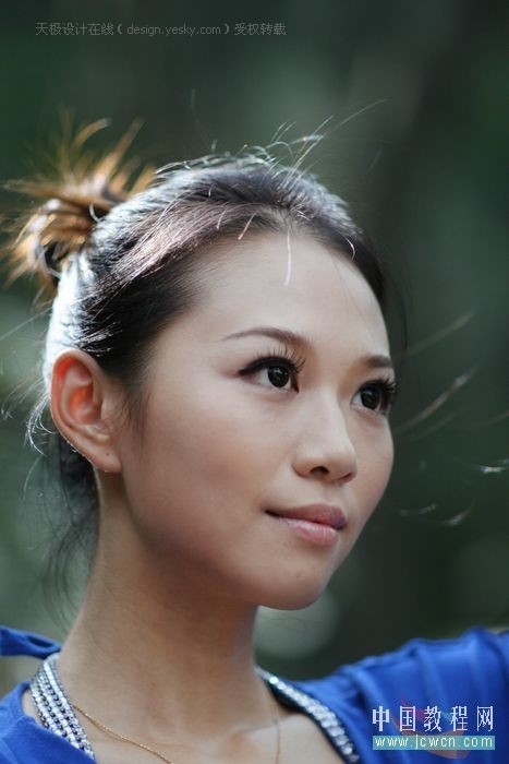 用Photoshop计算命令优化美女照片皮肤