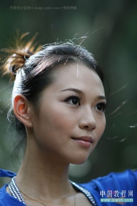 用Photoshop计算命令优化美女照片皮肤