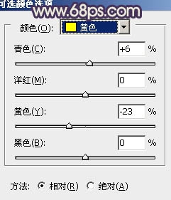 PS调出树林婚片淡雅的中性黄青色