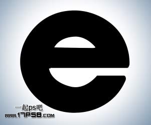 学习ps打造3D立体质感IE图标