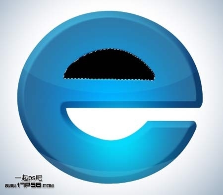 学习ps打造3D立体质感IE图标