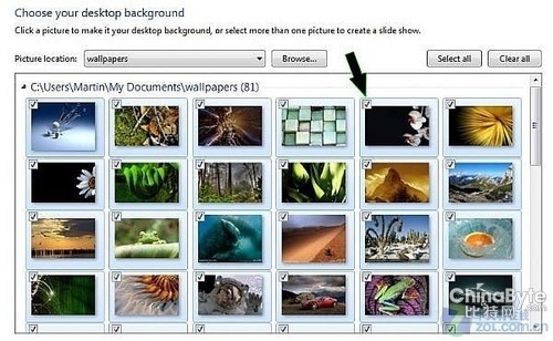如何在Windows7系统中制作桌面幻灯片