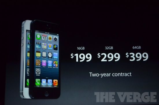 1 苹果发布会直播: Iphone 5正式发布,首批上市有香港