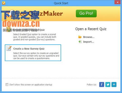 问卷调查制作软件(Quiz Maker)