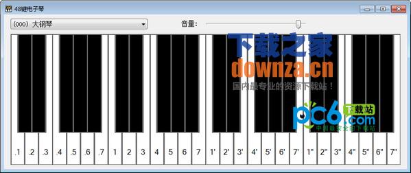 48键电子琴