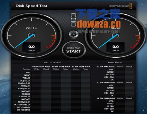 Disk Speed Test for Mac V2.2