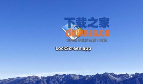 Mac一键锁屏 V1.0