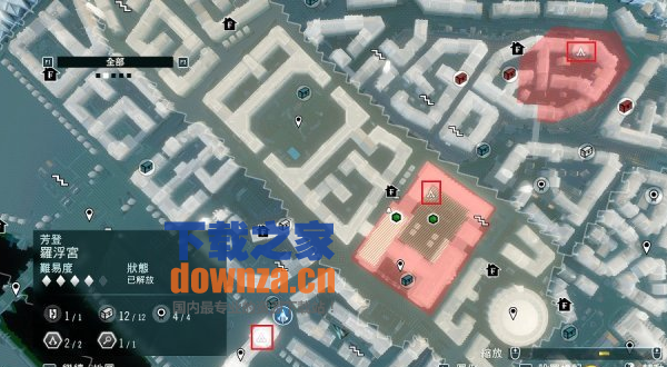 刺客信条大革命全技能点位置地图