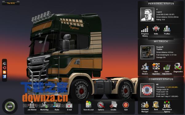 欧洲卡车模拟2存档下载 _ - 下载之家