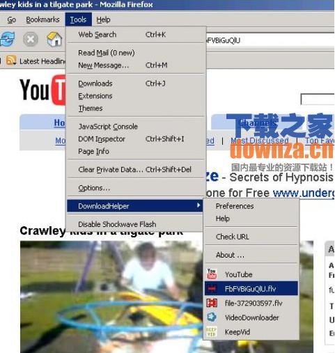 火狐视频下载插件(Video DownloadHelper)