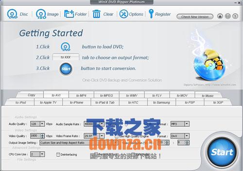 WinX DVD Ripper(DVD格式转换器)