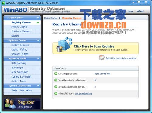 WinASO Registry Optimizer