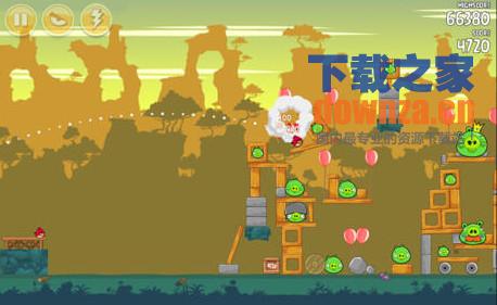 愤怒的小鸟iPad版截图