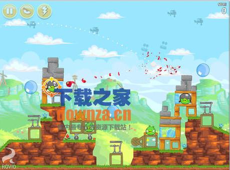 愤怒的小鸟iPad版截图