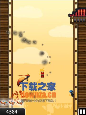 跳跃忍者iPad版截图