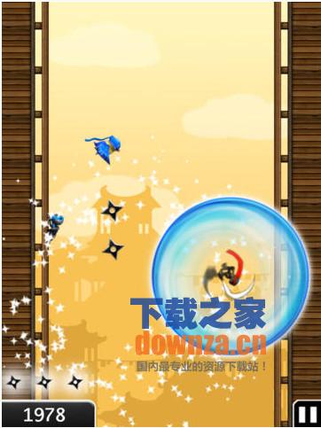 跳跃忍者iPad版截图