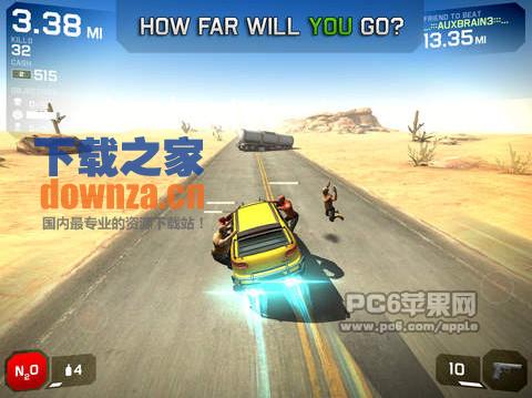 僵尸高速公路2iPad版截图
