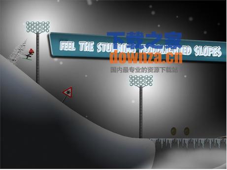 火柴人滑雪iPad版截图