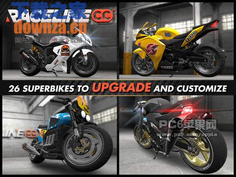 摩托赛道CC iPad版截图