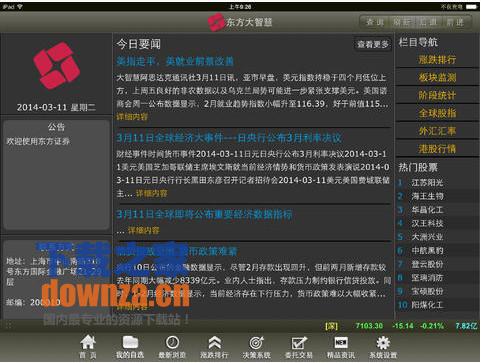 东方大智慧iPad版截图