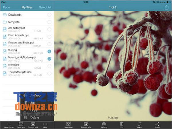 winzip iPad版截图
