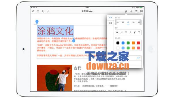 WPS iPad版截图