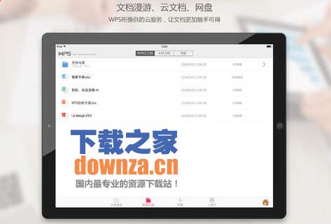 WPS iPad版截图