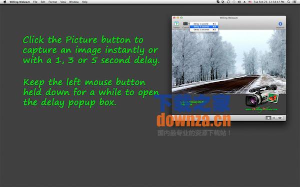 Willing Webcam Mac版截图