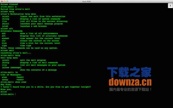 Hack Run mac截图