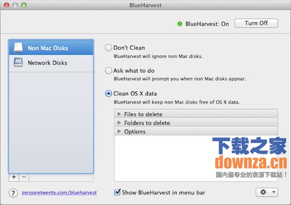 BlueHarvest for mac