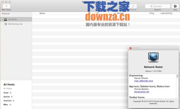 Network Radar for mac截图
