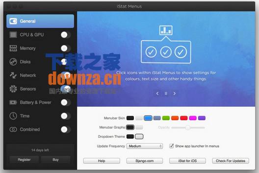 iStat Menus Mac版截图