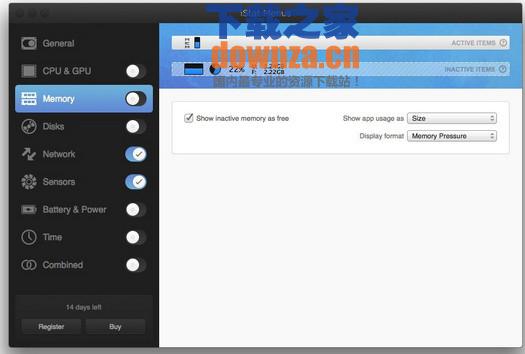 iStat Menus Mac版截图