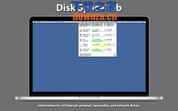 Disk Space Tab Mac版截图