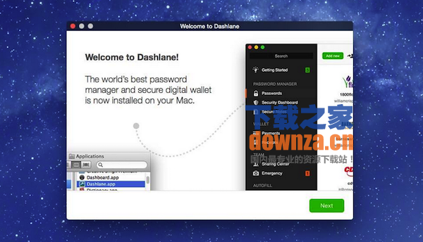 Dashlane for mac截图