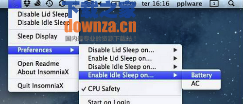 InsomniaX for mac截图