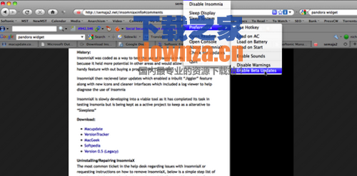 InsomniaX for mac截图