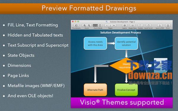 VSD Viewer Mac版截图