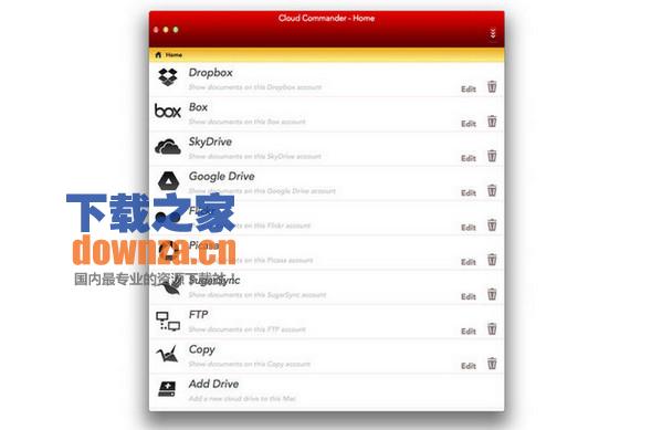 Cloud Commander for mac截图