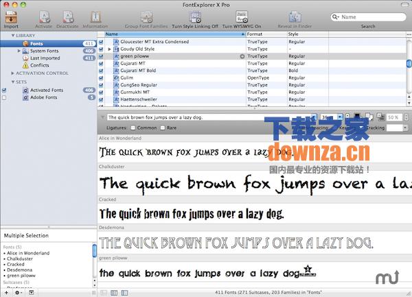 FontExplorer X Pro for mac