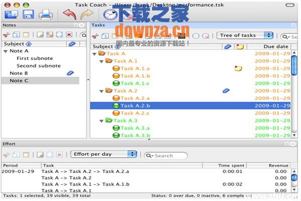 Task Coach for mac截图